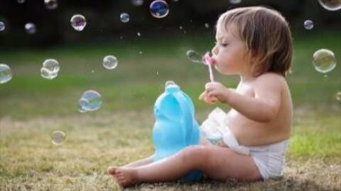 CUTE: Babies Blowing Bubbles Compilation