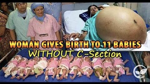 Indian Mom Gives Birth To 11 Kids At Once