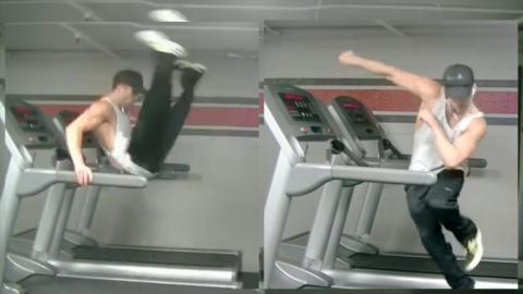 This Amazing Treadmill Dance Routine Will Uptown Funk You Up