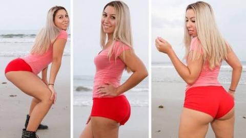 22 Year Old Woman Becomes Professional Booty Shaker