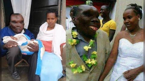 'Uganda's Ugliest Man' Blessed With Child For The Eighth Time